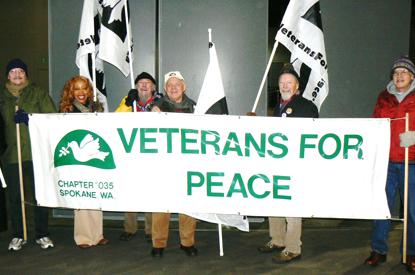 Jan Martin Luther King Jr. Day preparing for the March