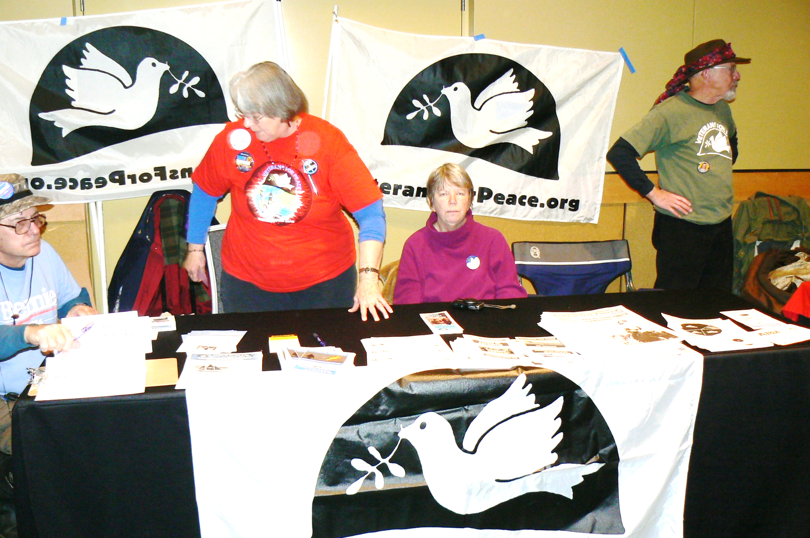Tabling at the Women#U2019s March
